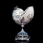 Bijoux - Symphony Silver Vase with Sea Shell and Enamel - ORMAS GROUP