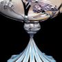 Bijoux - Symphony Silver Vase with Sea Shell and Enamel - ORMAS GROUP