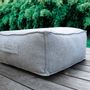 Canapés de jardin - Pouf - Collection C2. - TROIS POMMES HOME - OUTDOOR LOUNGE FURNITURE