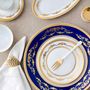 Assiettes de réception  - Imperio Gold assiettes en porcelaine - PORCEL