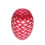 Objets de décoration - Red Resonance Barrel Vase MED - SYNCHROPAINT