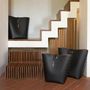 Design objects - Set of Leather basket in recycle leather - DAMPAÌ