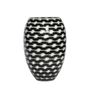 Decorative objects - B&W Resonance Barrel Vase XLarge - SYNCHROPAINT