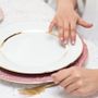 Formal plates - Vivian porcelain plates - PORCEL