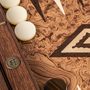 Loisirs créatifs pour enfant - Backgammon BURL DE NOYER - MANOPOULOS CHESS & BACKGAMMON