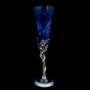 Sculptures, statuettes et miniatures - Spring Silver Crystal Champagne and Wine Glasses - ORMAS GROUP