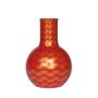 Decorative objects - Gold on Red River Balloon Flask Medium - SYNCHROPAINT