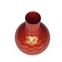 Decorative objects - Gold on Red River Balloon Flask Medium - SYNCHROPAINT