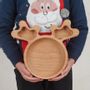 Children's mealtime - The Reindeer Plate - THE WOOD LIFE PROJECT