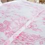 Bed linens - Solo Pink Duvet Cover Set - MARSALA HOME ®