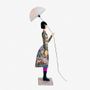 Sculptures, statuettes and miniatures - COLLAGE | Girl floor lamp - SKITSO