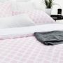 Bed linens - Pink Leisure Duvet Cover Set - MARSALA HOME ®