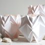 Objets de décoration - Bougeoirs Origami en Papier - Lot de 3 - TEDZUKURI ATELIER