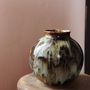 Decorative objects - Stoneware painted vase - CHRISTIANE PERROCHON