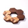 Design objects - Tortoise Shell Pattern Pot Stand - WORKSHOP YEONHUI