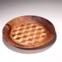 Gifts - Tortoise Shell Pattern Round Tray  - WORKSHOP YEONHUI