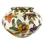 Decorative objects - Colorful Floral Wounaan Basket by Mutsuli - RAINFOREST BASKETS