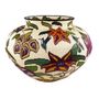 Decorative objects - Colorful Floral Wounaan Basket by Mutsuli - RAINFOREST BASKETS