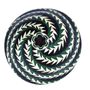 Decorative objects - Green & Black Feather Motif Wounaan Basket - RAINFOREST BASKETS