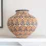 Decorative objects - Banded Brown Hooks Wounaan Basket - RAINFOREST BASKETS