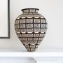 Decorative objects - Tapered Black & White Wounaan Woven Basket - RAINFOREST BASKETS