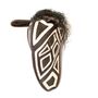 Objets de décoration - Grande Embera Masque Cheval Noir & Blanc - RAINFOREST BASKETS