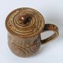 Mugs - Totem lid cup - TAITUNG ESSENCE - ADISI POTTERY