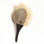 Decorative objects - White Haired Hummingbird Embera Mask  - RAINFOREST BASKETS