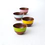 Cadeaux - Bols à soupe en bois de couleur traditionnelle japonaise - HASHIFUKU