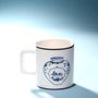 Ceramic - White and Blue Porcelain Mug 25 - ILLO ILLO