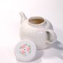 Ceramic - White porcelain teapot - ILLO ILLO