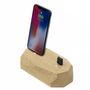 Office furniture and storage - Wooden iPhone Dual dock - OAKYWOOD