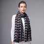 Foulards et écharpes - Bloomsbury Square et autres foulards en laine - YEN TING CHO STUDIO