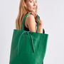 Bags and totes - Leather tote - MAISON FANLI
