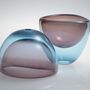 Verre d'art - TRAPEZE Art Glass Object Bowl  - ALEXA LIXFELD