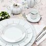 Formal plates - Excentric porcelain plates - PORCEL