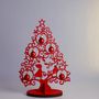 Guirlandes et boules de Noël - Sapin de Noël petit, 25 cm - KOELNSCHAETZE