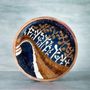 Other wall decoration - Ocean Pearl Wall Plates in Enamelled Copper - BAAYA GLOBAL