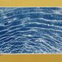 Art photos - Miami Art Deco Pool, 100x70cm Cyanotype Print - KIND OF CYAN