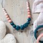Gifts - Solène Nude | Baby carrier, breastfeeding and Teething Necklace - MINTYWENDY