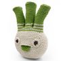 Decorative objects - LUCAS FENNEL - BABY RATTLE 100% ORGANIC COTON - MYUM - THE VEGGY TOYS