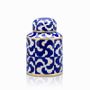 Decorative objects - Thaniya Handpaint Ceramic Ginger Jar size XS Canister - THANIYA
