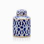 Decorative objects - Thaniya Handpaint Ceramic Ginger Jar size XS Canister - THANIYA