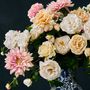 Floral decoration - Real touch roses and dahlia's - Silk-ka Artificial flowers and plants for life! - SILK-KA