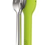 Kitchen utensils - GoEat cutlery set nomadic stainless steel - green - JOSEPH JOSEPH