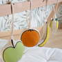 Soft toy - Baby Gym Fruit Toys  - CHILDHOME