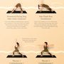 Poster - Calm Club - Yoga Flow (wall chart) - LUCKIES OF LONDON