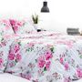Linge de lit - Parure de lit avec housse de couette Motif floral - MARSALA HOME ®