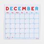 Stationery - Folding Calendar 2021 - CRISPIN FINN