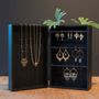Jewelry - Gold plated earrings and necklaces with gemstones - ZENZA